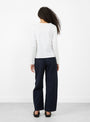 The Harry Long Sleeve T Shirt from Elliot Organics comes in White at Couverture & The Garbstore
back