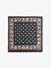 Thunderbird Fastcolour Selvedge Bandana Black from Kapital at Couverture & The Garbstore
front