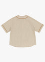 The Great Women Fine Stripe Wool Baseball Shirt from Kapital at Couverture & The Garbstore
back