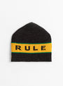 7G Ika Drop Stitch Knit Hat Black from Kapital at Couverture & The Garbstore
back