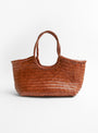 The Nantucket Basket Bag comes in Tan from Dragon Diffusion at Couverture & The Garbstore
front