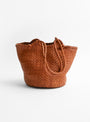 Minga Bucket Bag Tan from Dragon Diffusion at Couverture & The Garbstore
front 