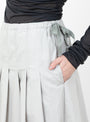 The Amalia Skirt from Soeur comes in Light Grey at Couverture & The Garbstore
model detail 