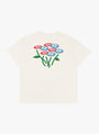 Two Flower Tee Black from VANDYTHEPINK at Couverture & The Garbstore back