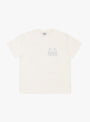 Staff Eye Logo Tee Off-White Cream from VANDYTHEPINK at Couverture & The Garbstore 
front 