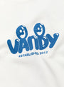 Magazine Eye Logo Tee Off-White Cream from VANDYTHEPINK at Couverture & The Garbstore detail