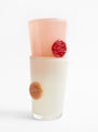Monogram Glass - set of 2 from Helle Mardahl at Couverture & The Garbstore
top 
