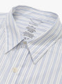 The Evening Shirt from mfpen comes in Off White Business Stripe at Couverture & The Garbstore
collar