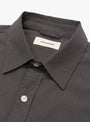 The Executive Shirt from mfpen comes in Mushroom Micro Check at Couverture & The Garbstore
collar 