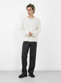 Formal Trousers Dark Grey Tropical Wool from mfpen at Couverture & The Garbstore
model front