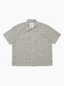 Holiday Shirt Off White Check from mfpen at Couverture & The Garbstore
front 