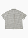 Holiday Shirt Off White Check from mfpen at Couverture & The Garbstore
back 