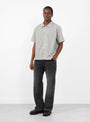 Holiday Shirt Off White Check from mfpen at Couverture & The Garbstore
model front 