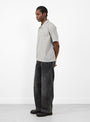 Holiday Shirt Off White Check from mfpen at Couverture & The Garbstore
model side