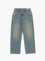 The Straight Cut Jeans from mfpen come in Vintage Blue at Couverture & The Garbstore
front