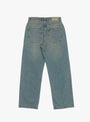 The Straight Cut Jeans from mfpen come in Vintage Blue at Couverture & The Garbstore back