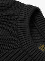 The Signature Crewneck from BATONER arrives in Black at Couverture & The Garbstore
detail