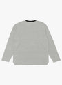 The 32G Smooth Knit LS Tee in Ivory and Black from Batoner at Couverture and The Garbstore
ghost back