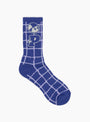 Tartan Classic Socks Blue from Pawa Speed Sports at Couverture & The Garbstore side 