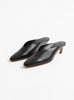 Amalie Leather Mules Black from Soeur at Couverture & The garbstore
front