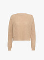 The Diamond Crew Jumper from Himalayan Cashmere at Couverture & The Garbstore
front