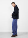 Walkabout Oxford Shirt Blue Flash from Post O'Alls at Couverture & The Garbstore
model side