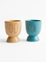 The Peanut Egg Cup from Donna Wilson at Couverture & The garbstore
set