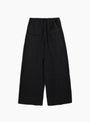 The Drop Out Trouser from YMC comes in Black at Couverture & The Garbstore back 