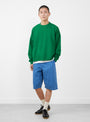 Twisted Short Indigo from YMC at Couverture & The Garbstore
model front