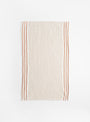 Tea Towel Maya - Blanc/Noisette from   The Garbstore full