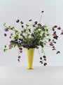 The Conical Vase M from Hay comes in Yellow/Lime Green at Couverture & The garbstore detail 