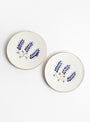 Luxor Vine Dessert Plate (set of 2) from Anut Cairo at Couverture & The Garbstore
front 
