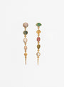 Five Charm With Victorian Drop Earrings Pearl from Grainne Morton at Couverture & The Garbstore
front 