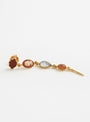 Four Charm With Victorian Drop Earrings Peach from Grainne Morton at Couverture & The Garbstore
side
