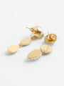 Sailboat and Shell Earrings Blue from Grainne Morton at Couverture & The Garbstore
back