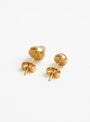 Mismatched Stud Earrings Coral from Grainne Morton at Couverture & The Garbstore
back