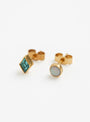 Mismatched Stud Earrings Opal from Grainne Morton at Couverture & The Garbstore
side 