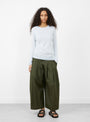 Basica M/L Sarix T-Shirt Acqua from Labo.Art at Couverture & The Garbstore
model front 
