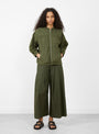 Farro Clara Jacket Olive Labo.Art at Couverture & The Garbstore
front 
