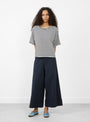 Maglia Frida Striped T-Shirt Acqua at Couverture & The Garbstore
model front