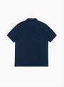 The Knit Polo 12G from Beams Plus in Navy at Couverture & The Garbstore
back