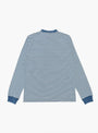 The Pocket Tee from Beams Plus in Off White Indigo Stripe at Couverture & The Garbstore
back