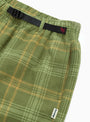 Hemp G-Short Plaid from Gramicci at Couverture & The Garbstore detail