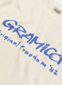 The Freedom Tee from Gramicci comes in Natural Pigment Dye at Couverture & The Garbstore detail 