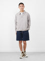 The Zip-Up Garage Jacket from Gramicci comes in Natural at Couverture & The Garbstore
model front 