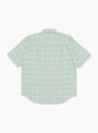 The Short Sleeve Checkered Ombre Shirt in Blue from Gramicci at Couverture & The Garbstore
back 