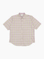 The Short Sleeve Checkered Ombre Shirt in Purple from Gramicci at Couverture & The Garbstore
front