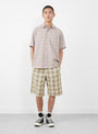 The Swell Short from Gramicci comes in Shadow Plaid at Couverture & The Garbstore
model front
