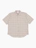 The Short Sleeve Checkered Ombre Shirt in Purple from Gramicci at Couverture & The Garbstore
front