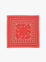 The Floral Scarf comes in Red from Skall Studio at Couverture & The Garbstore
front